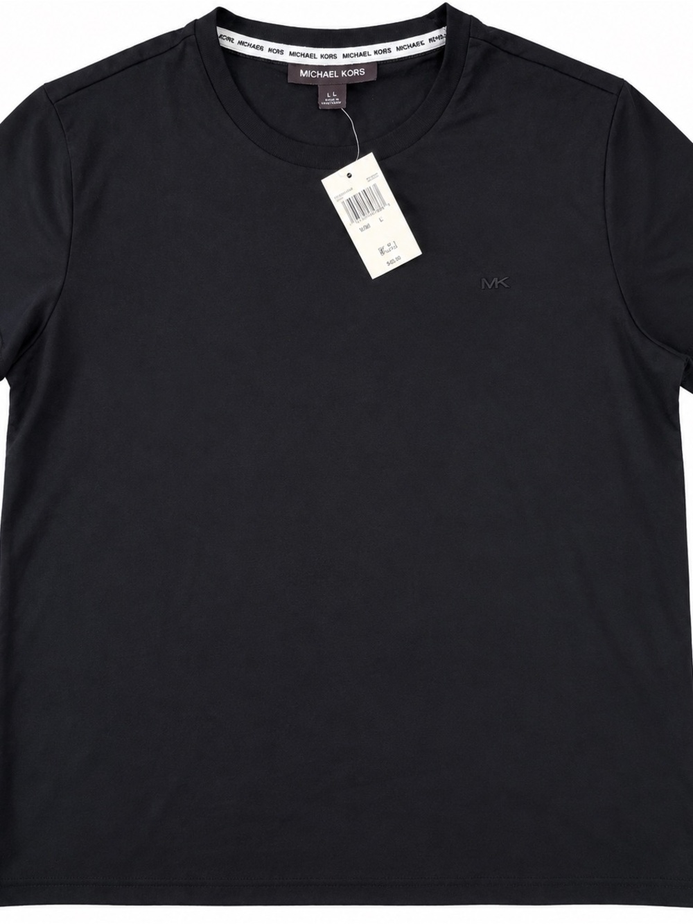 Michael Kors Men's Black Short-Sleeve Crew Tee